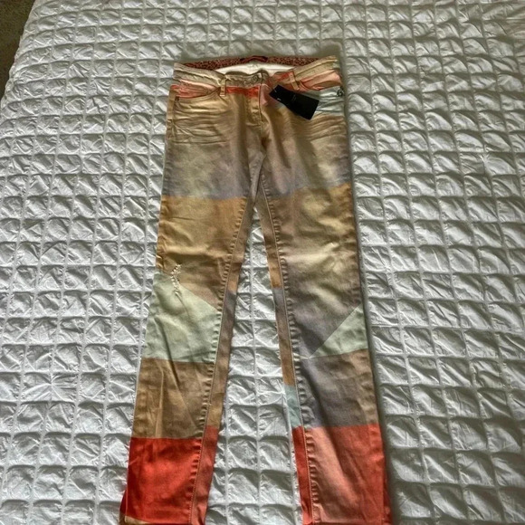 Scotch & Soda color block denim - Picture 4 of 7